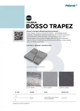 Karta produktu Płyta Tarasowa Bosso Polbruk Trapez