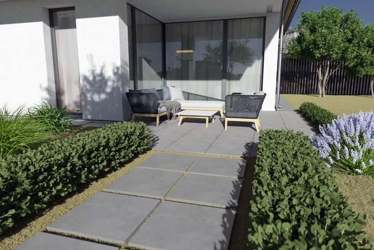 Realizacja produktu Płyta Gresowa Cerro Polbruk Adular