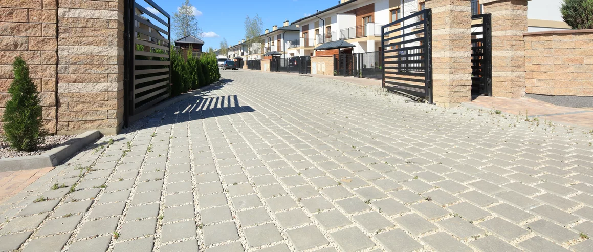 Realizacja produktu Kostka Ażurowa Ekol Polbruk Szara  