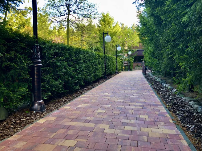 Realizacja produktu Kostka Brukowa Napoli Polbruk Barwy Jesieni