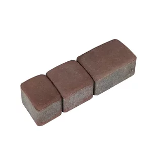 Kostka brukowa Nostalite Polbruk Czerwony Packshot Packshot kostki brukowej Nostalite firmy Polbruk w kolorze Czerwonym.