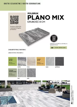 Karta produktu Płyta Plano Mix Polbruk  