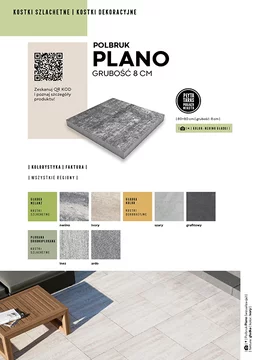 Realizacja produktu Płyta Plano Polbruk  