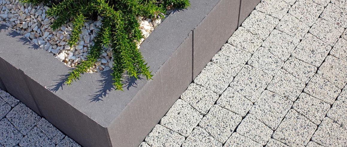Realizacja produktu Donica Tigela Polbruk Grafitowa  