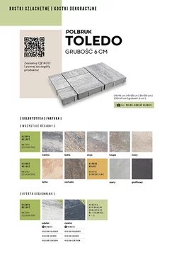 Karta produktu Kostka Brukowa Toledo Polbruk