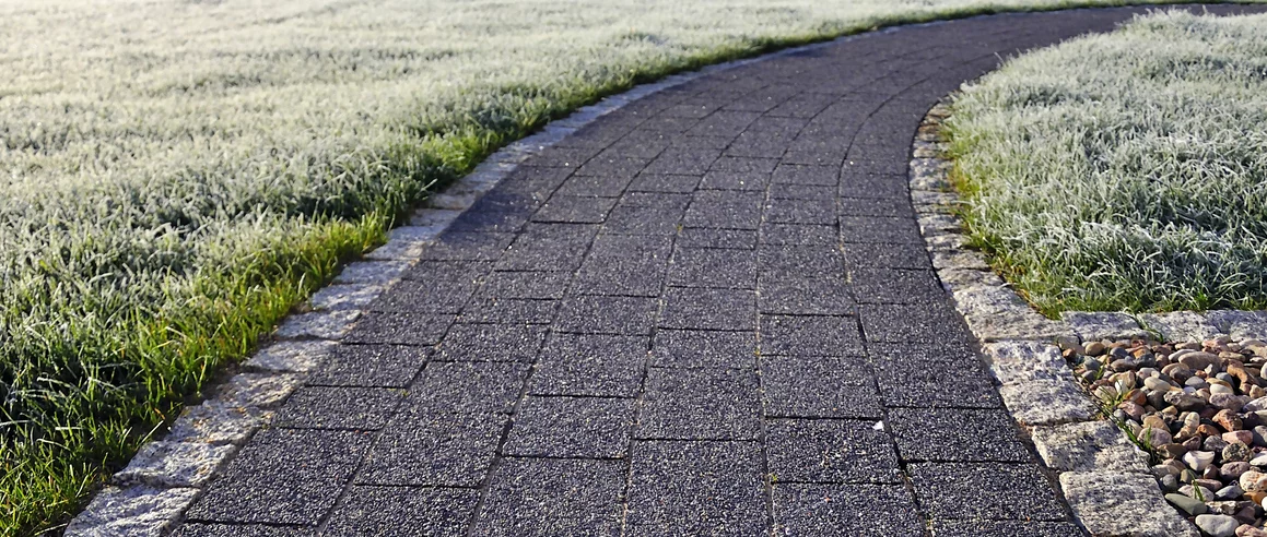 Realizacja produktu Kostka Brukowa Trento Polbruk Grafitowa-Płukana  