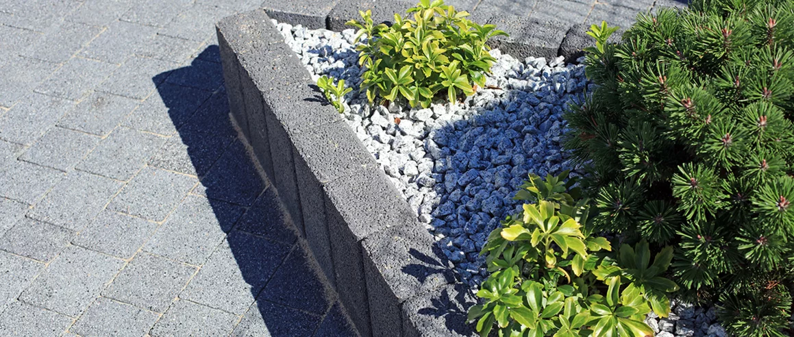 Realizacja produktu Palisada Zen Polbruk Szary  